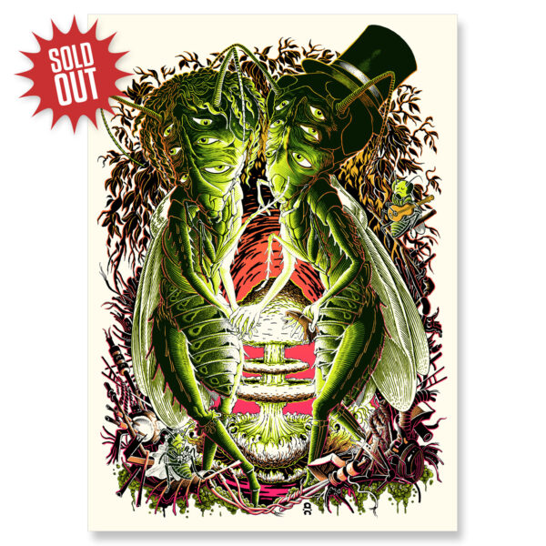 Noces de Radium - sérigraphie