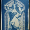 KaliMari noire - Cyanotype