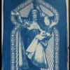 KaliMari noire - Cyanotype