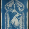 KaliMari noire - Cyanotype