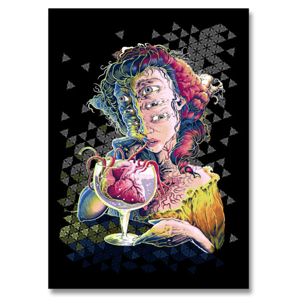 Cocktail - sérigraphie