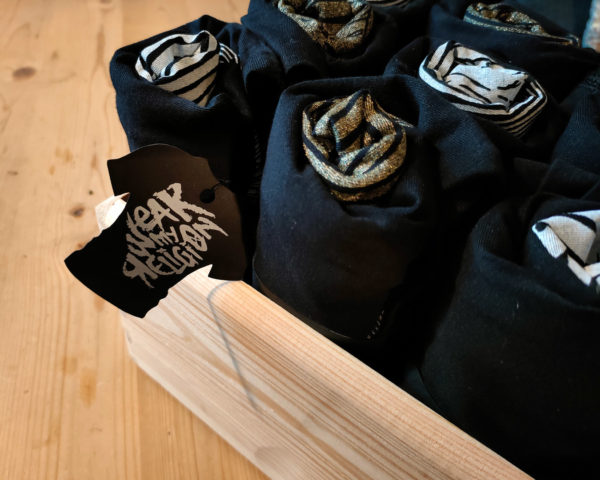 Tee-Shirts "WearMyReligion" ( ♀ / ♂ ) - sérigraphie