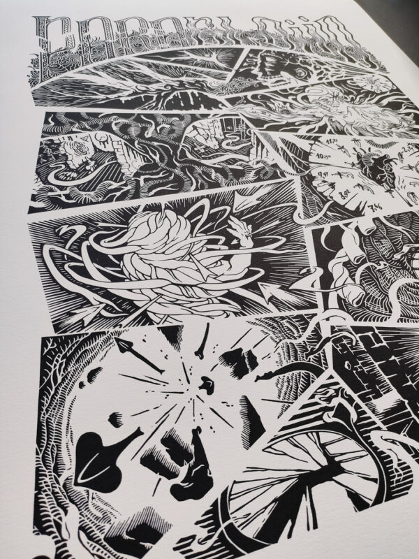 Parabloïd - linogravure
