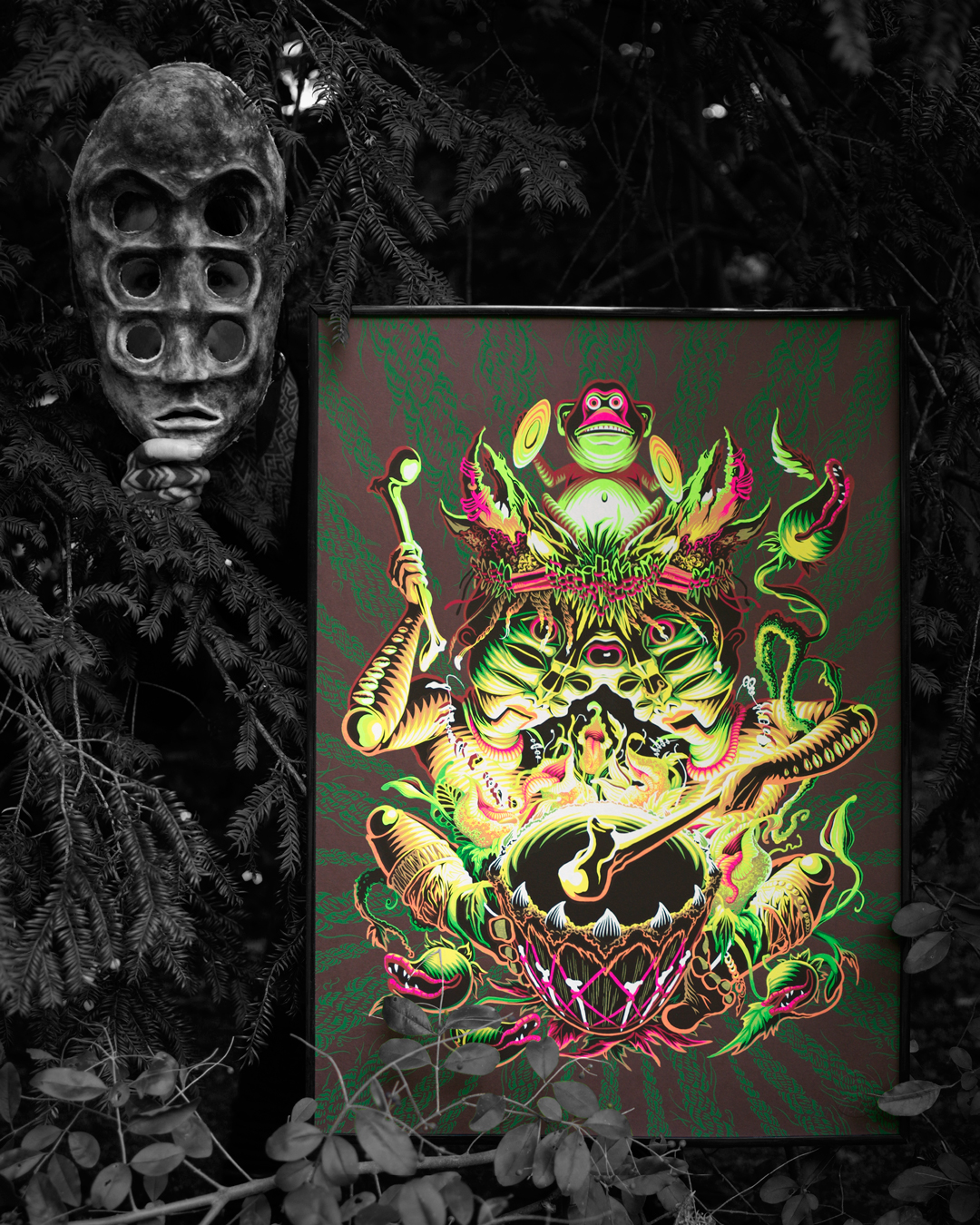 Voodoo Spells - sérigraphie