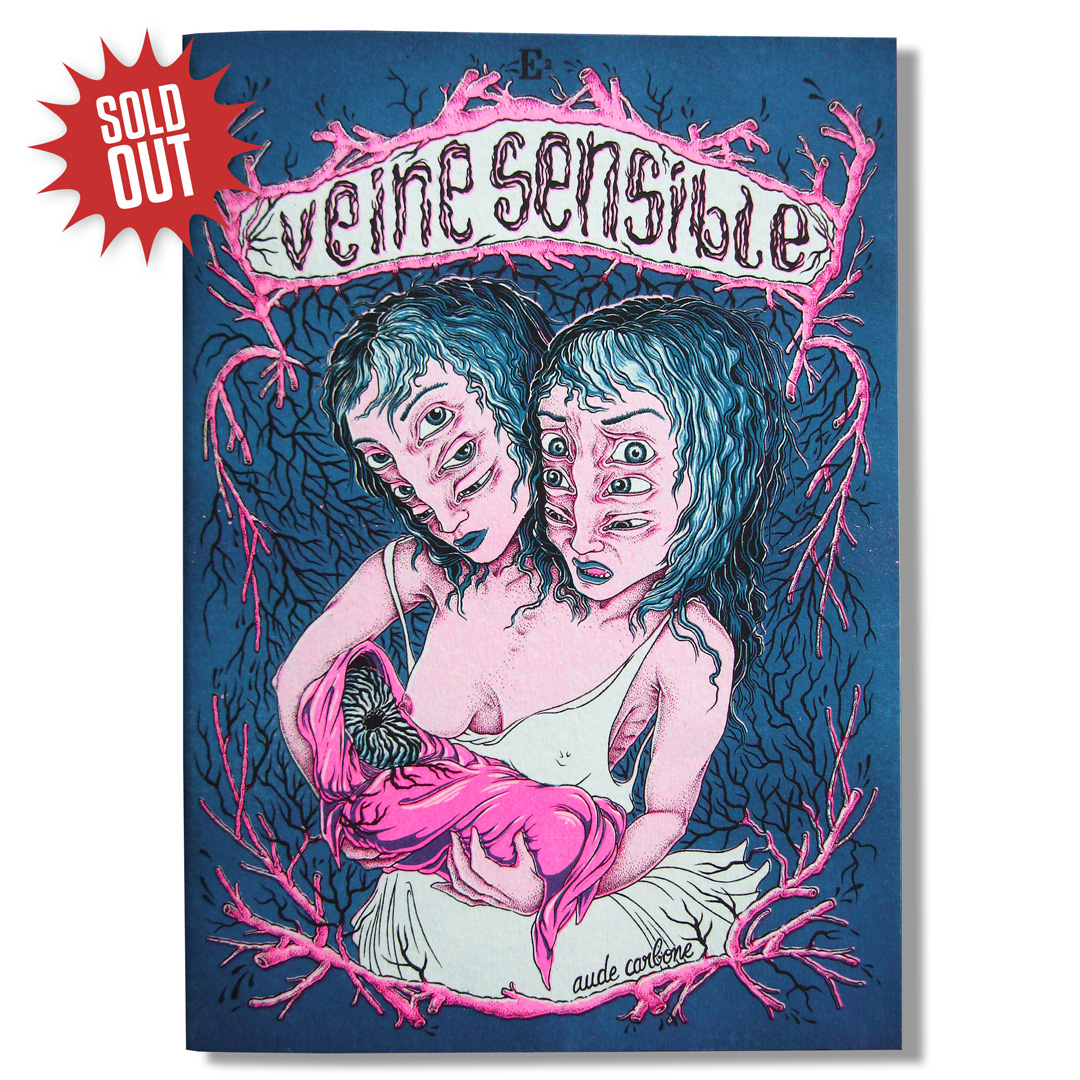 Veine Sensible - livre risographié